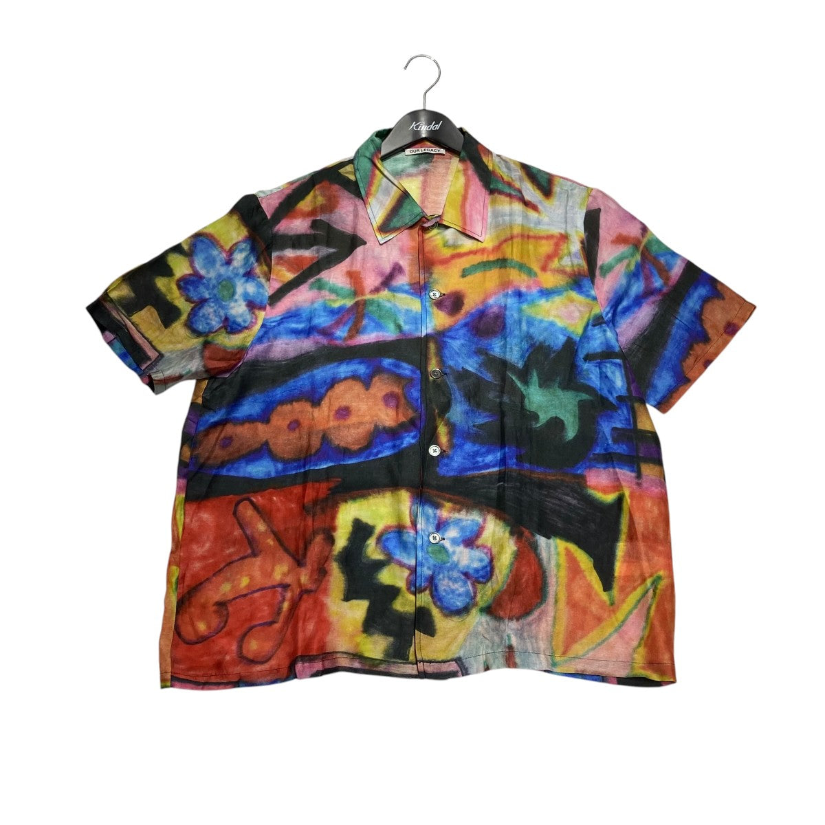 OUR LEGACY 半袖シャツM2222BL 古着・中古-1枚目のアイテム画像