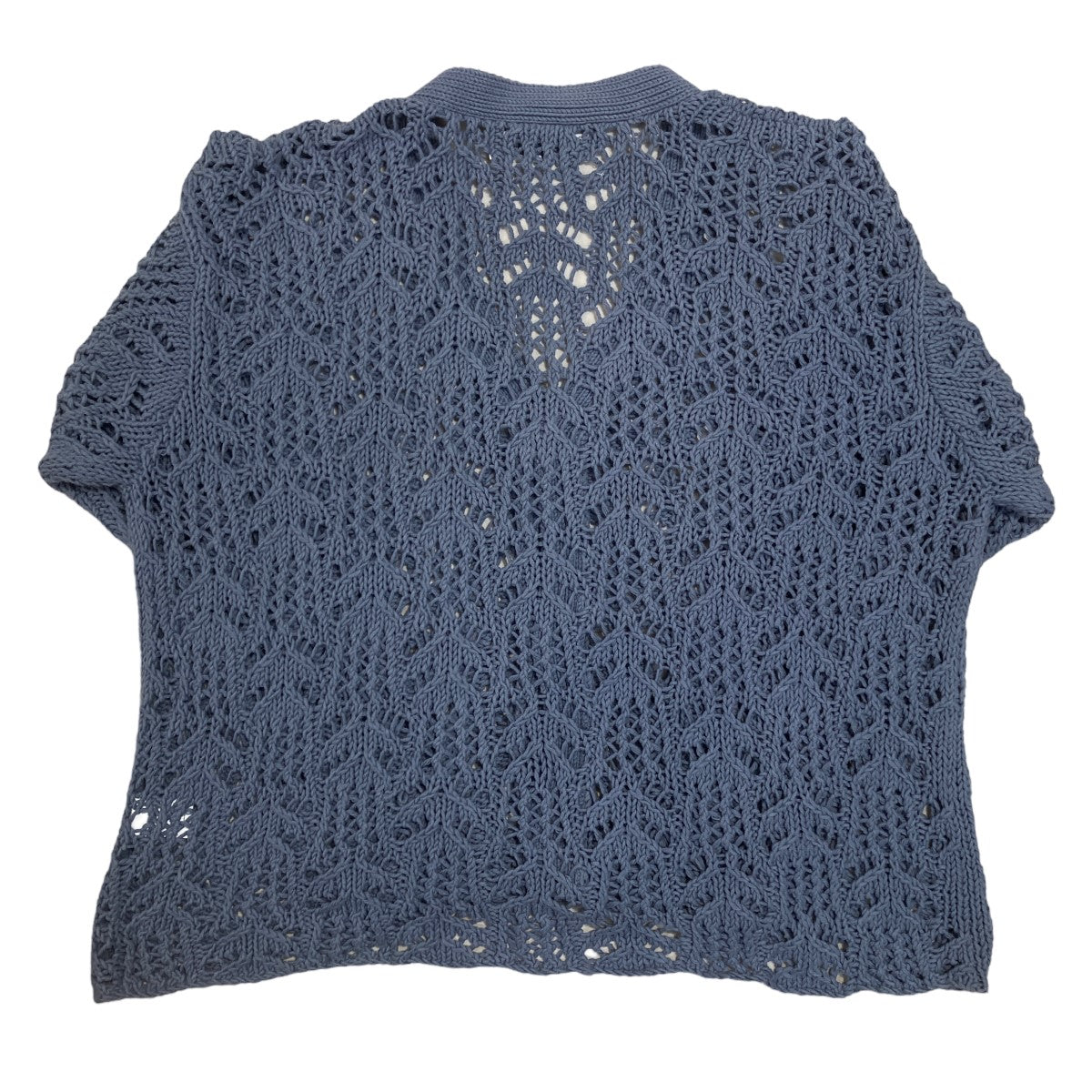 DAIRIKU(ダイリク) Flower Pattern Hand Knitting Cardiganニットカーディガン21SS- K-4 21SS-  K-4 ブルー サイズ FREE｜【公式】カインドオルオンライン ブランド古着・中古通販【kindal】