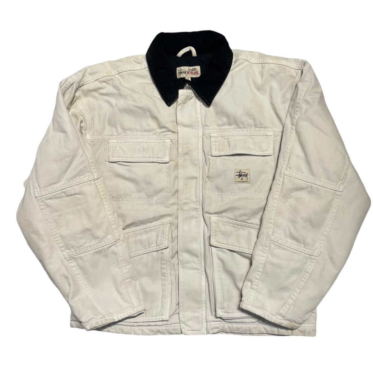 WASHED CANVAS SHOP JACKETワークジャケット