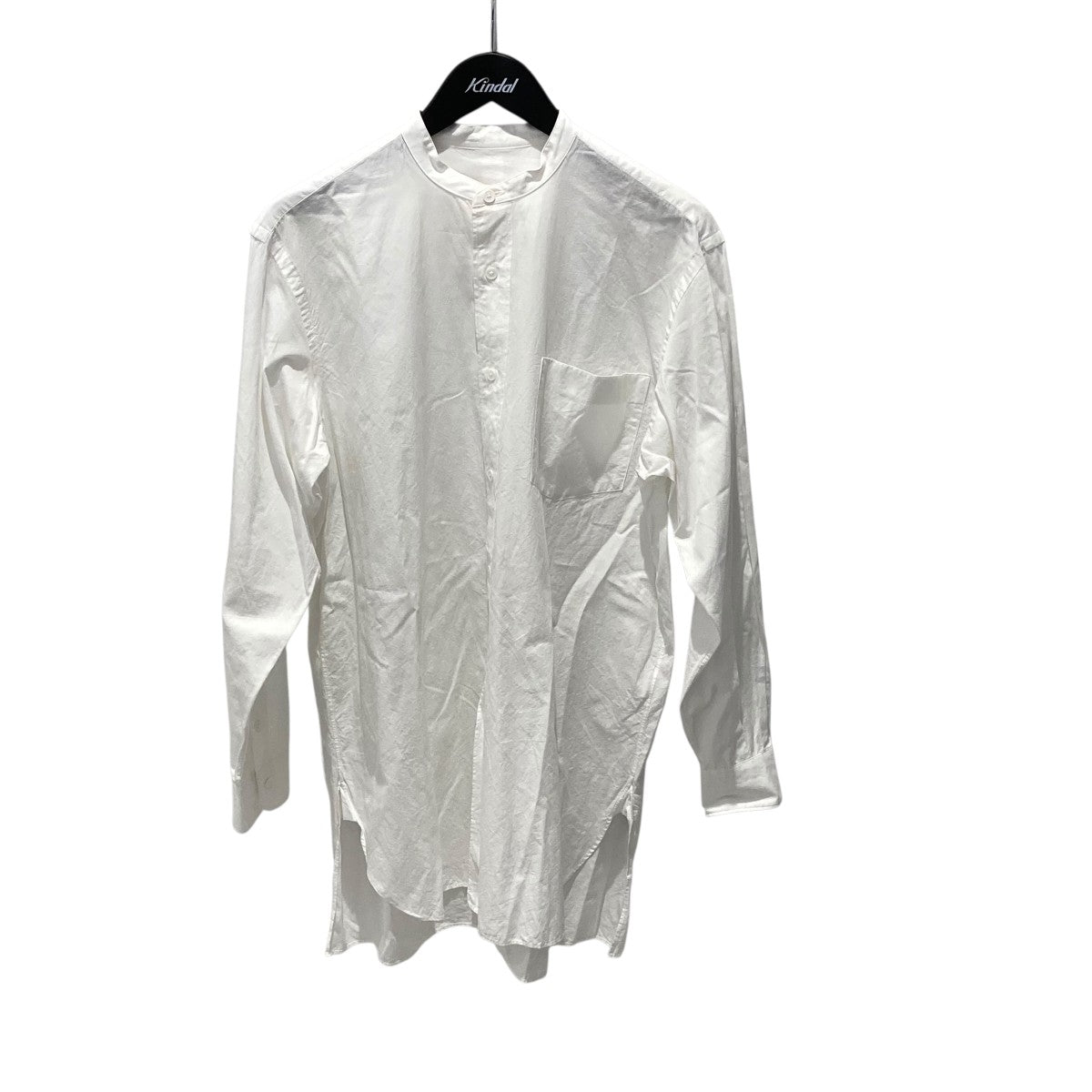タグ付 美品 希少 サイズ1 16awコモリシャツ COMOLI バンドカラー COMOLI (コモリ) バンドカラーシャツ