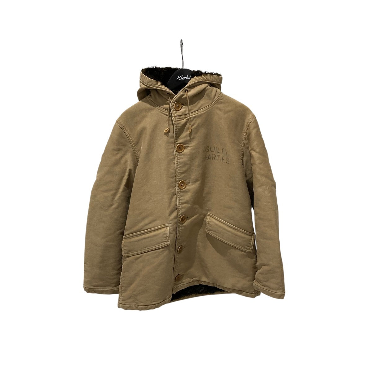 WACKO MARIA(ワコマリア) TYPE N-1 DECK COATデッキコート ベージュ