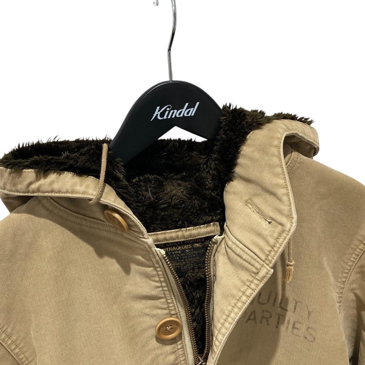 WACKO MARIA(ワコマリア) TYPE N-1 DECK COATデッキコート ベージュ