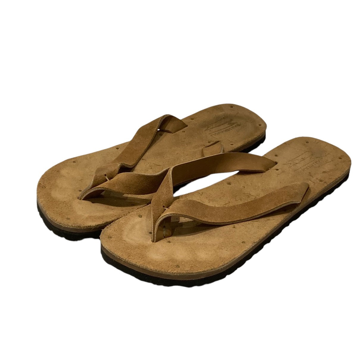【★大感謝セール】 nonnative(ノンネイティブ) レザーサンダル ベージュ サイズ 靴