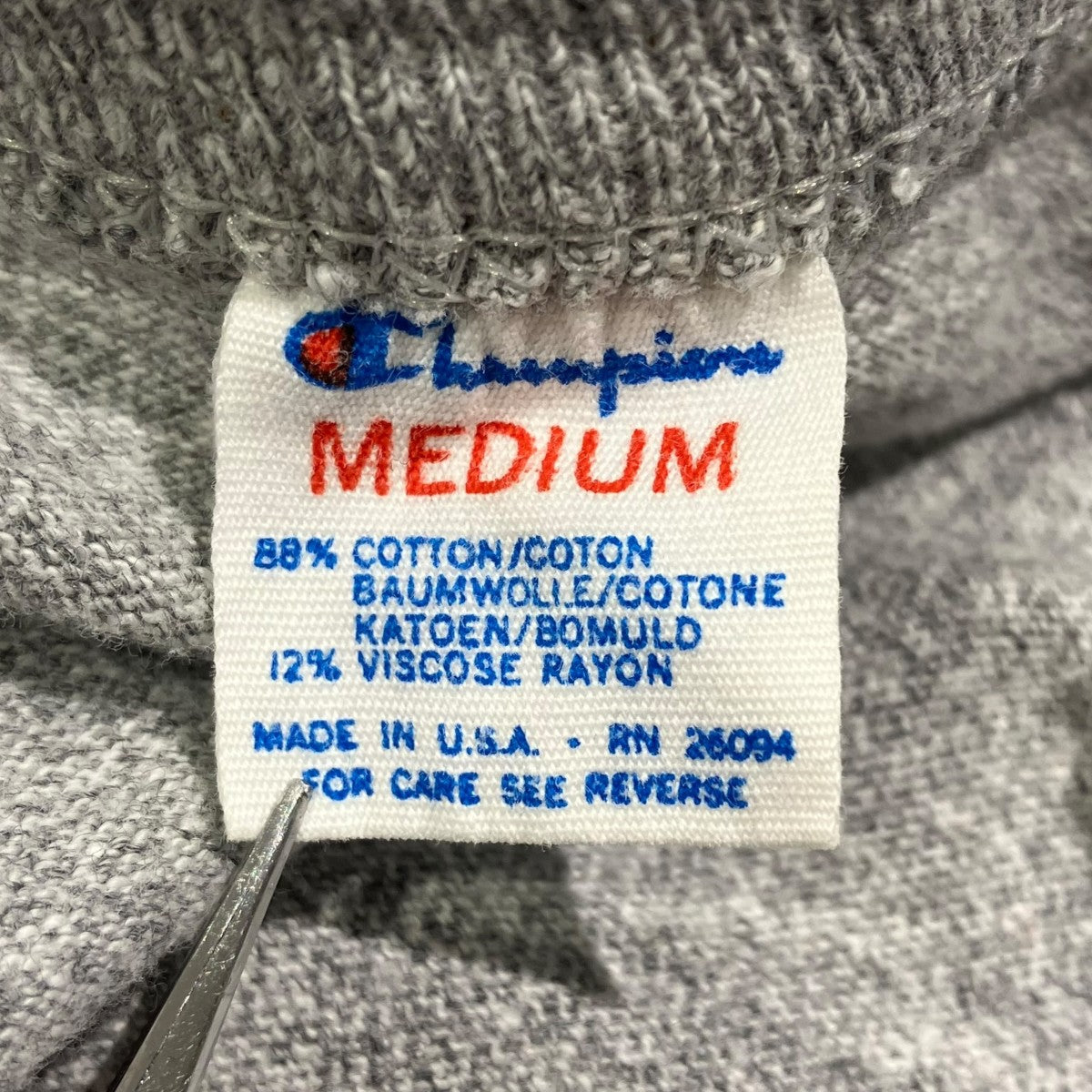 Champion 80s トリコタグ LOS ANGELES RAIDERSTシャツ 古着・中古-5枚目のアイテム画像
