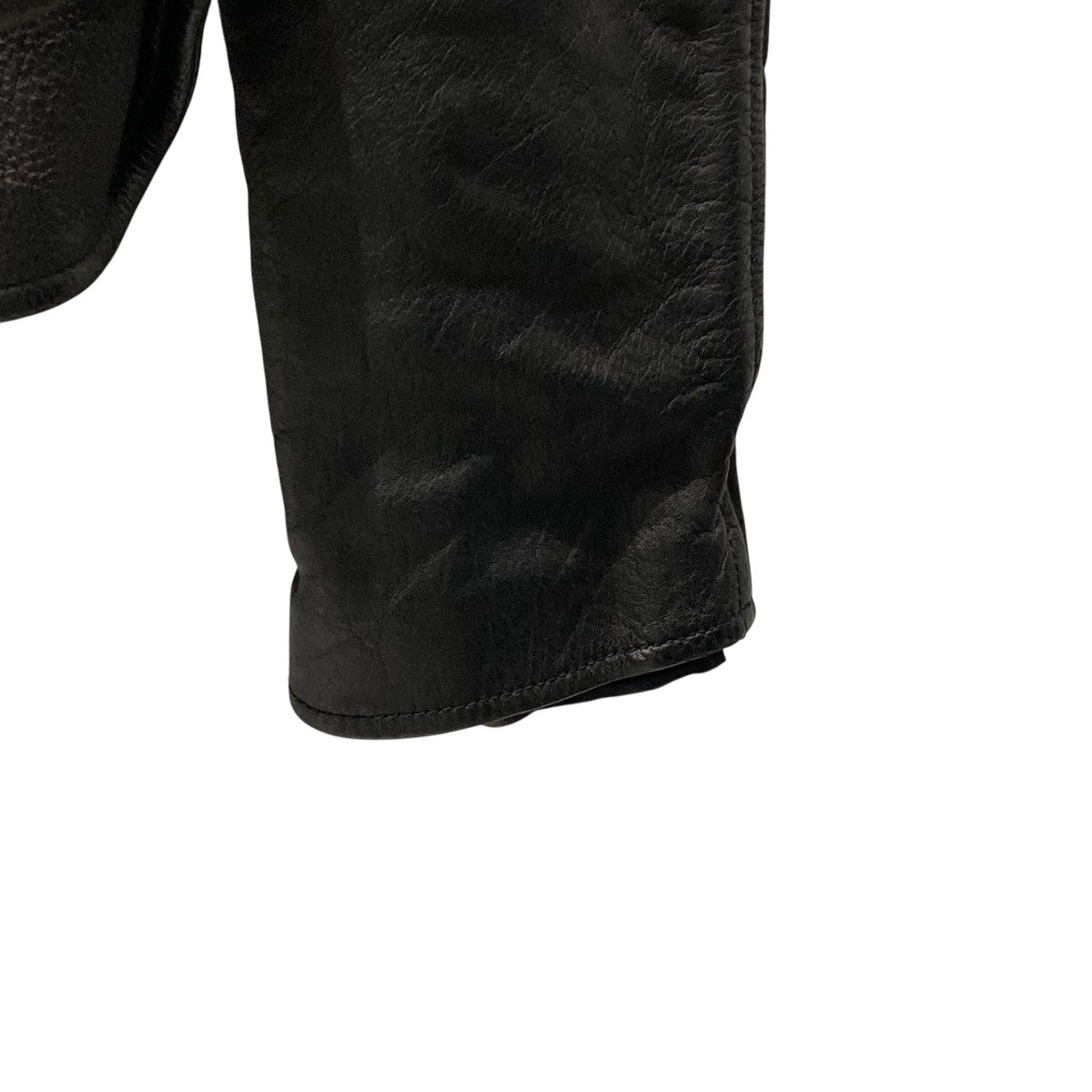 BALENCIAGA(バレンシアガ) ライダースジャケット ブラック サイズ 48