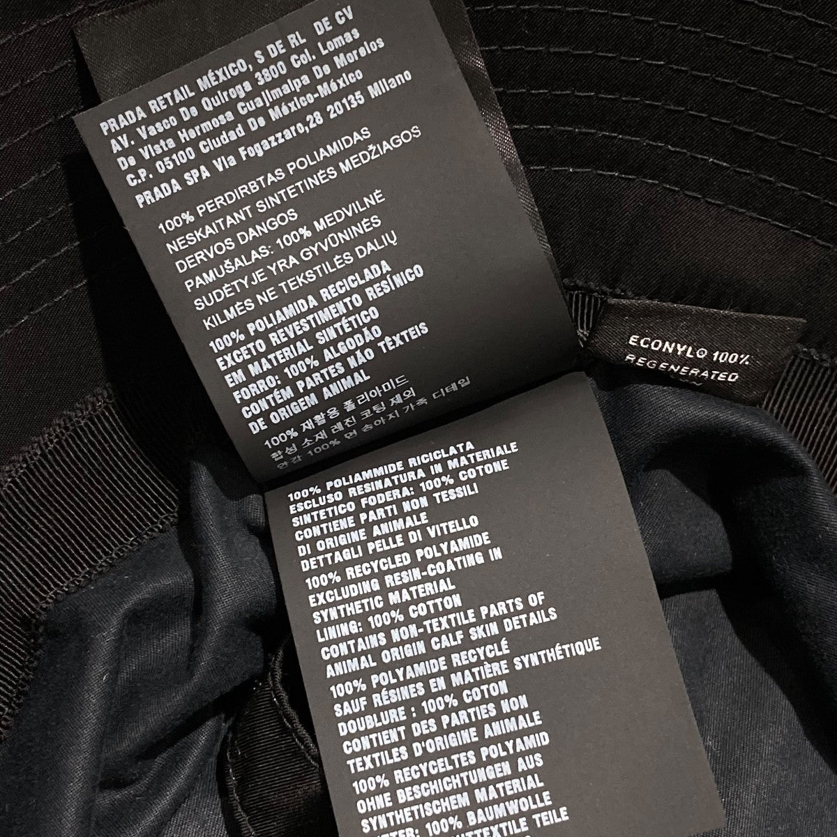 PRADA バケットハット2HC282 古着・中古-5枚目のアイテム画像