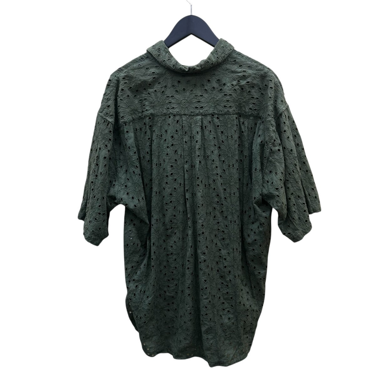its inconspicuous presence Over Size Lace S S shirt半袖シャツ 古着・中古-2枚目のアイテム画像