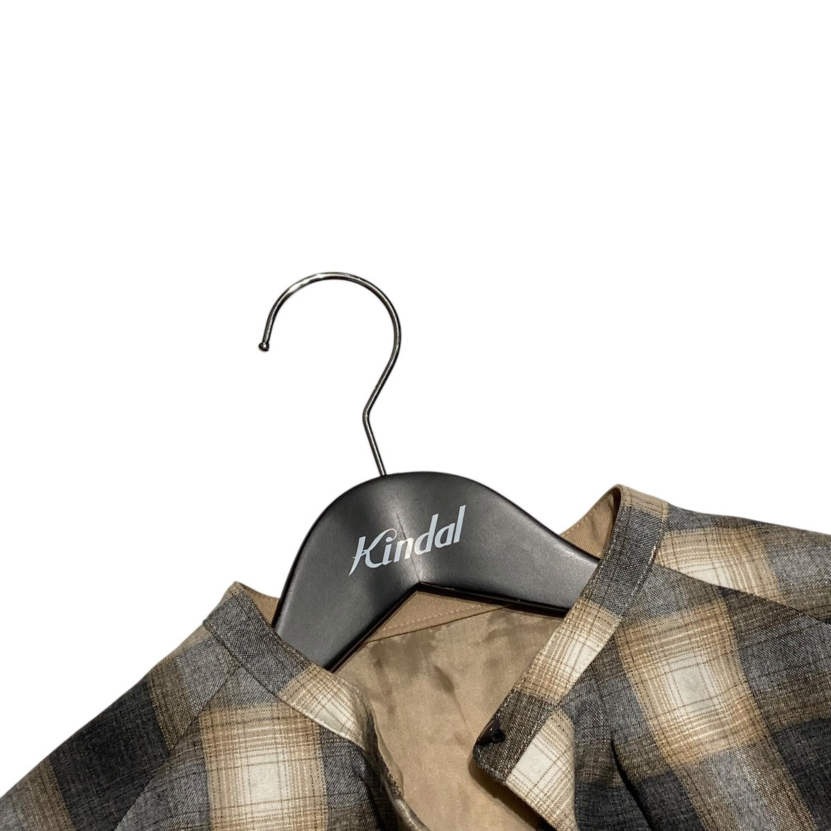 ANAYI(アナイ) オンブレチェックシャツワンピース102127-14-130-92-360