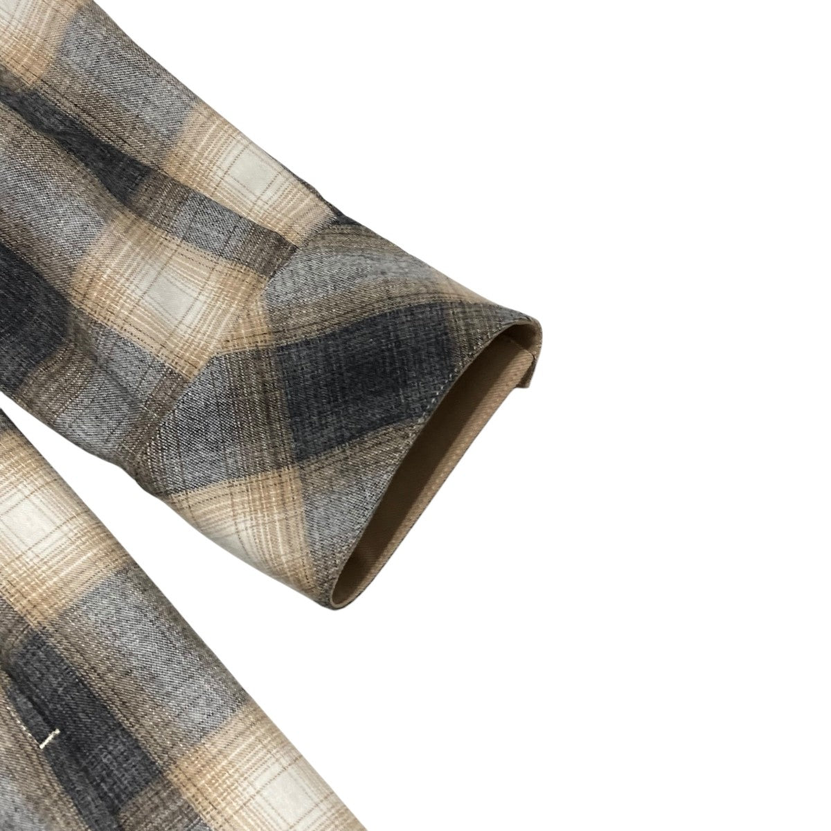 ANAYI(アナイ) オンブレチェックシャツワンピース102127-14-130-92-360