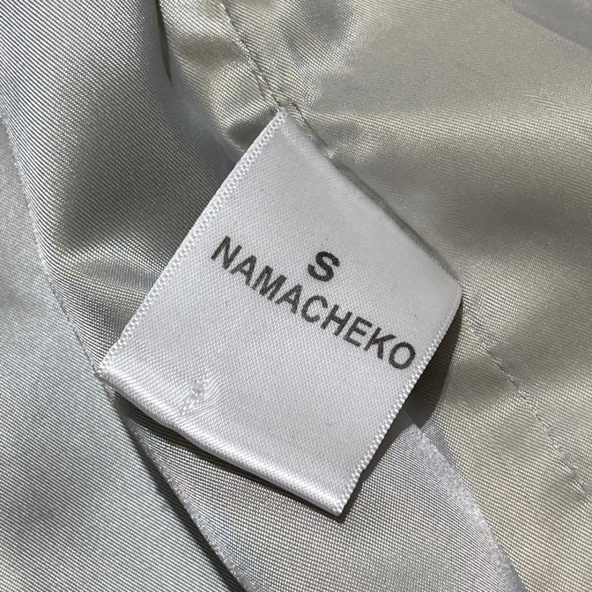 NAMACHEKO(ナマチェコ) テーラードジャケット ブラック サイズ S