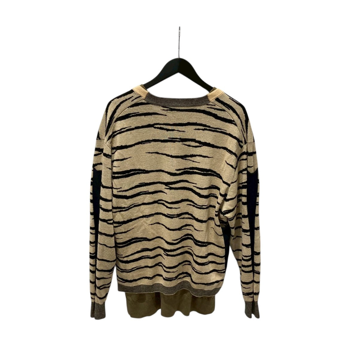 TOGA VIRILIS(トーガヴィリリース) Jaquard Knit Cardigan ジャガード