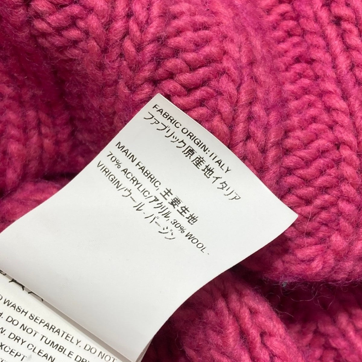 タートルネックニットM4203LB