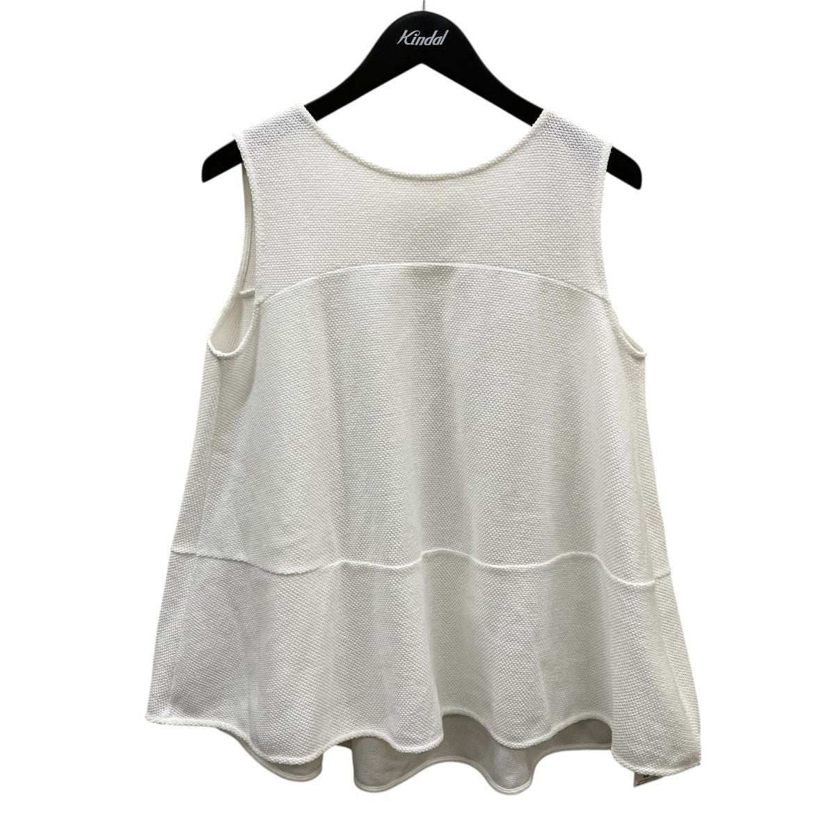 Demi-Luxe BEAMS◆ノースリーブカットソー/--/コットン/GRN/68-01-0215-002 Demi-Luxe BEAMS（デミルクス ビームス）ラッセルメッシュ