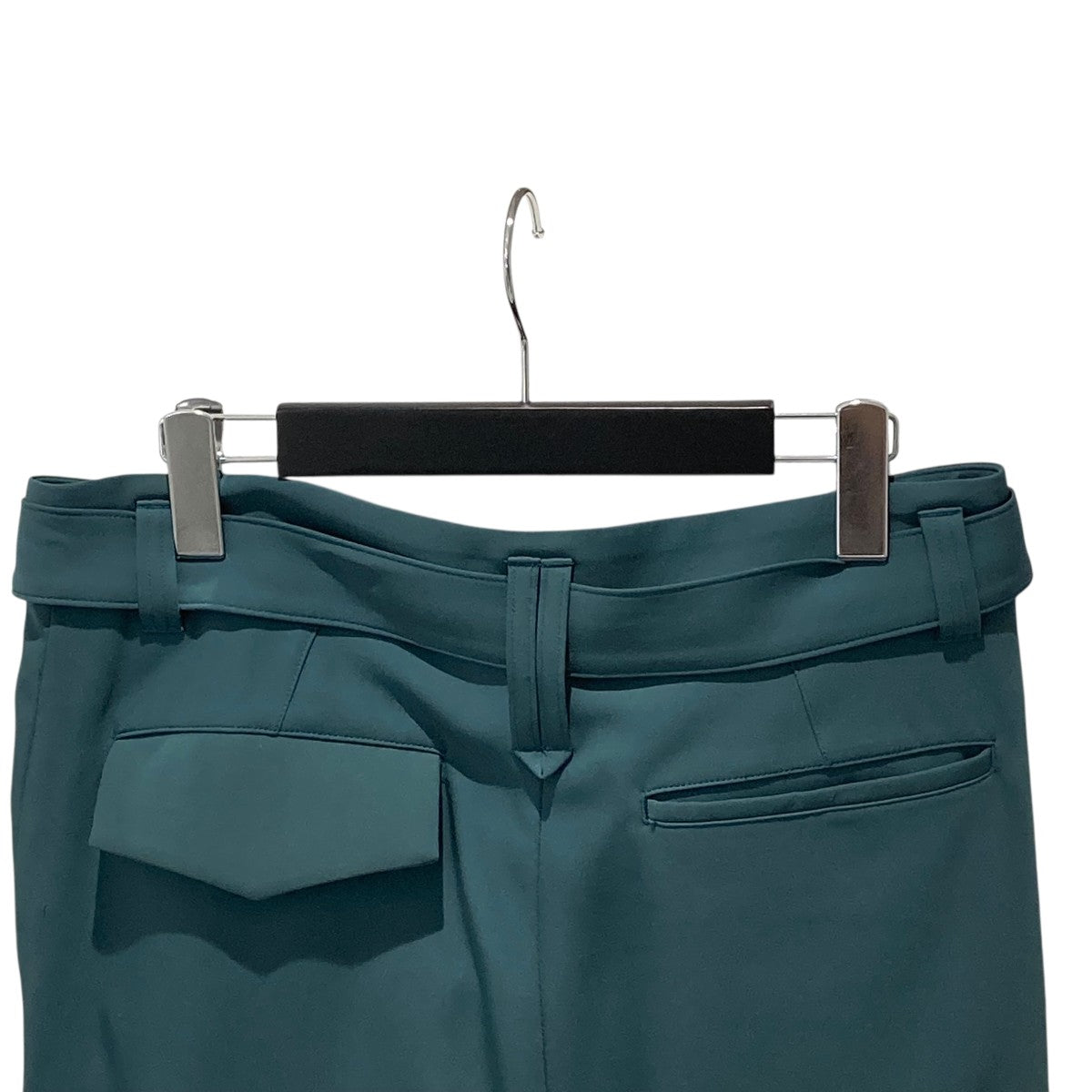 CULLNI クルニ　テーパードパンツ　ベルト付き　1 CULLNI(クルニ) テーパードパンツ21-SS-026 21-SS-026 グリーン