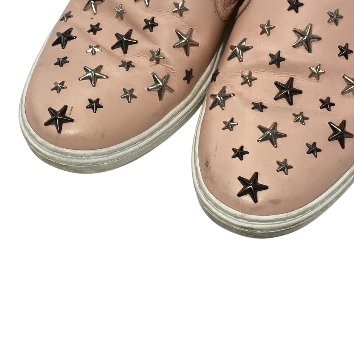 ジミーチュウ ☆スリッポン JIMMY CHOO ジミー チュウ グリッタースリッポンシューズ