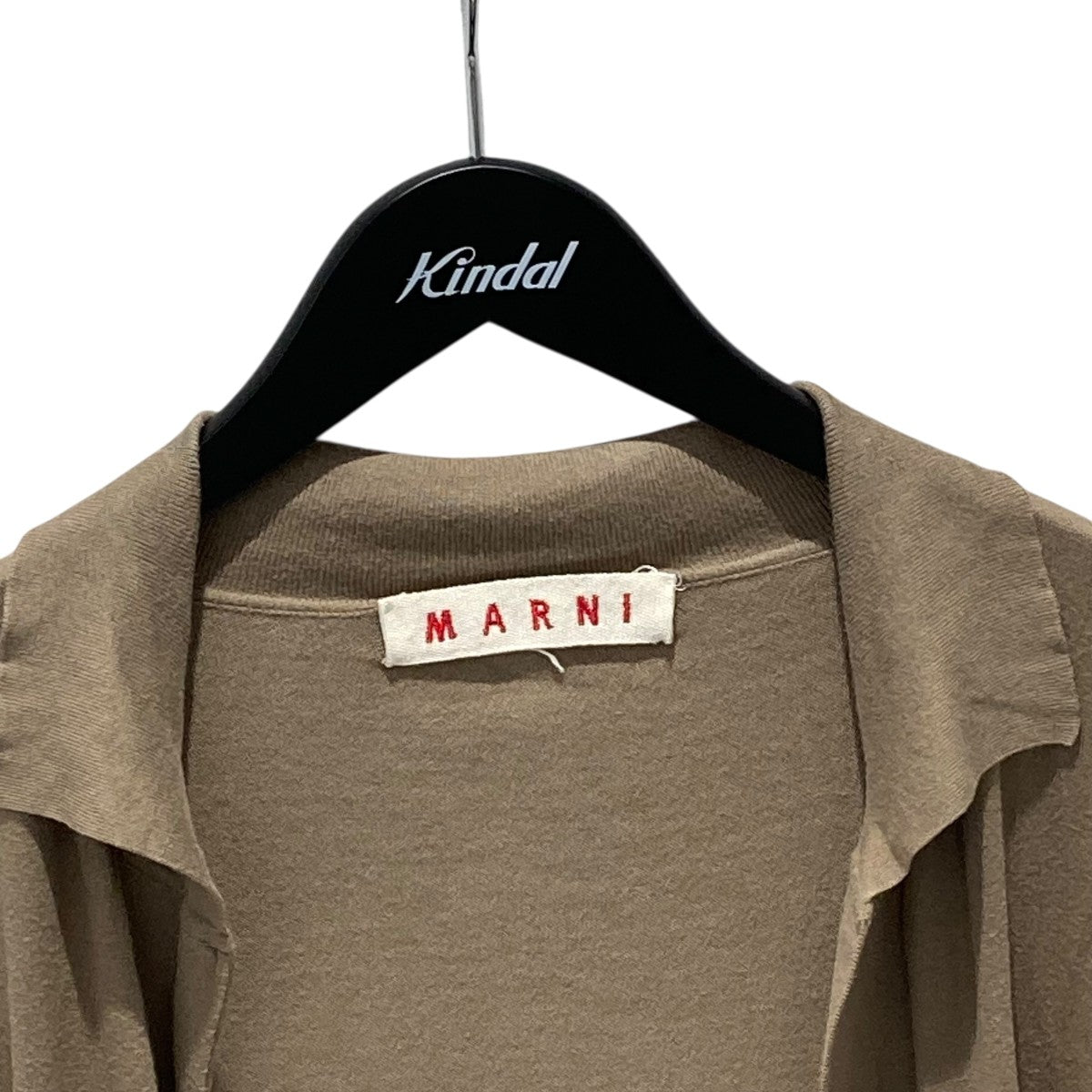 マルニ MARNI ニットカーディガン LMMGMD967E00FC008 ベージュ サイズ：40 MARNI(マルニ) ニットカーディガンLMMGMD967E00FC008