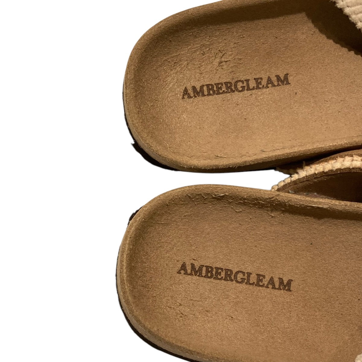 CORDUROY BUCKLE SANDALサンダル