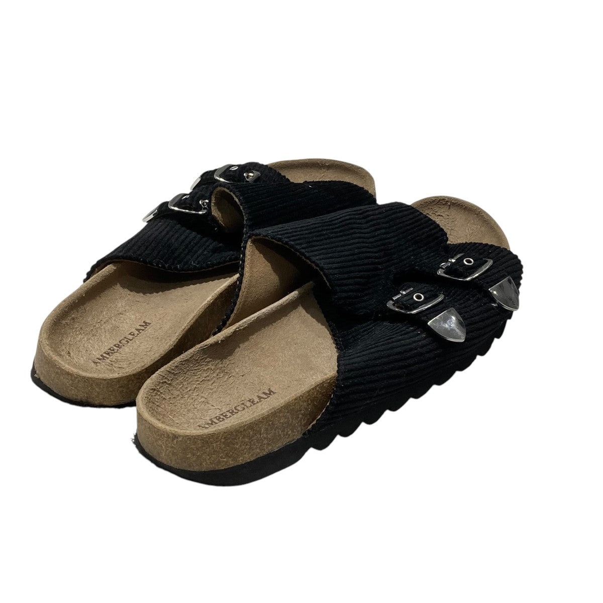 CORDUROY BUCKLE SANDALサンダル