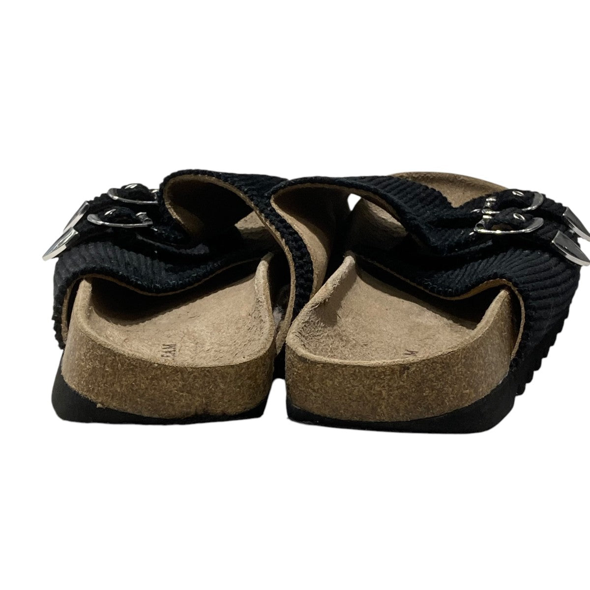 CORDUROY BUCKLE SANDALサンダル
