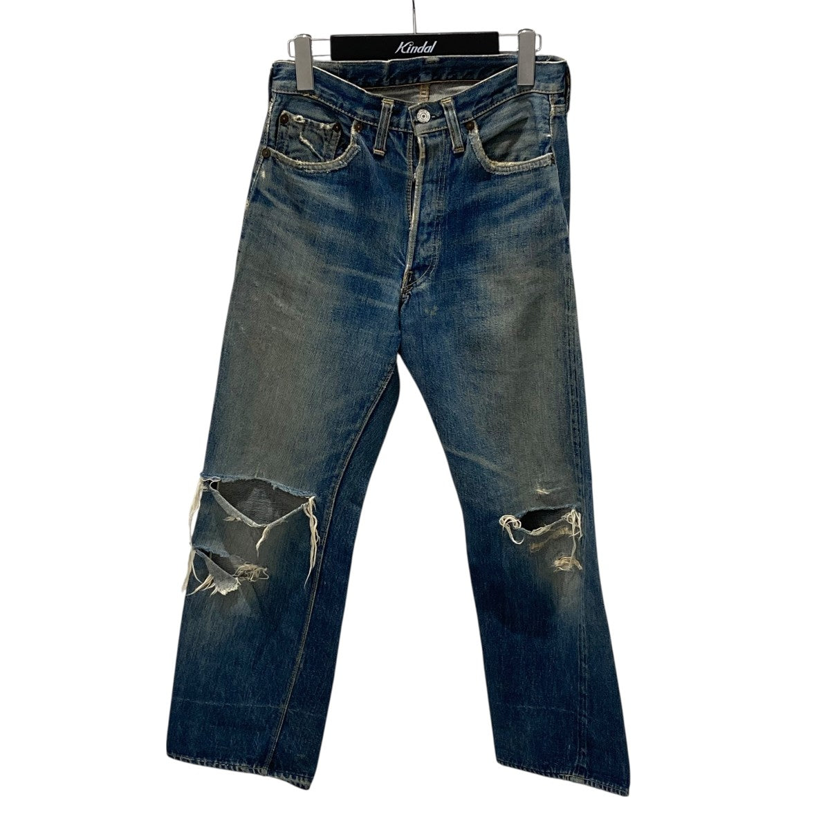 KENZO Levi's コラボ ダメージ加工 501デニム　サイズ30 KENZO×LEVI'S ｢501 1933ジーンズ｣ ダメージ加工デニムパンツ