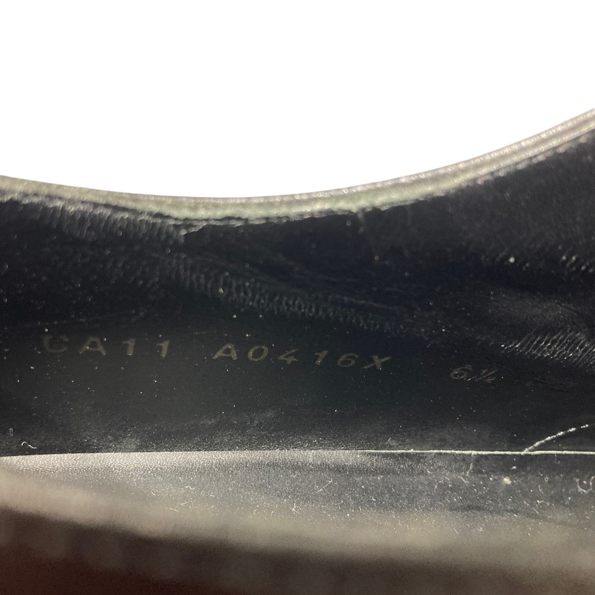 Ermenegildo Zegna(エルメネジルドゼニア) レザーシューズ ブラック