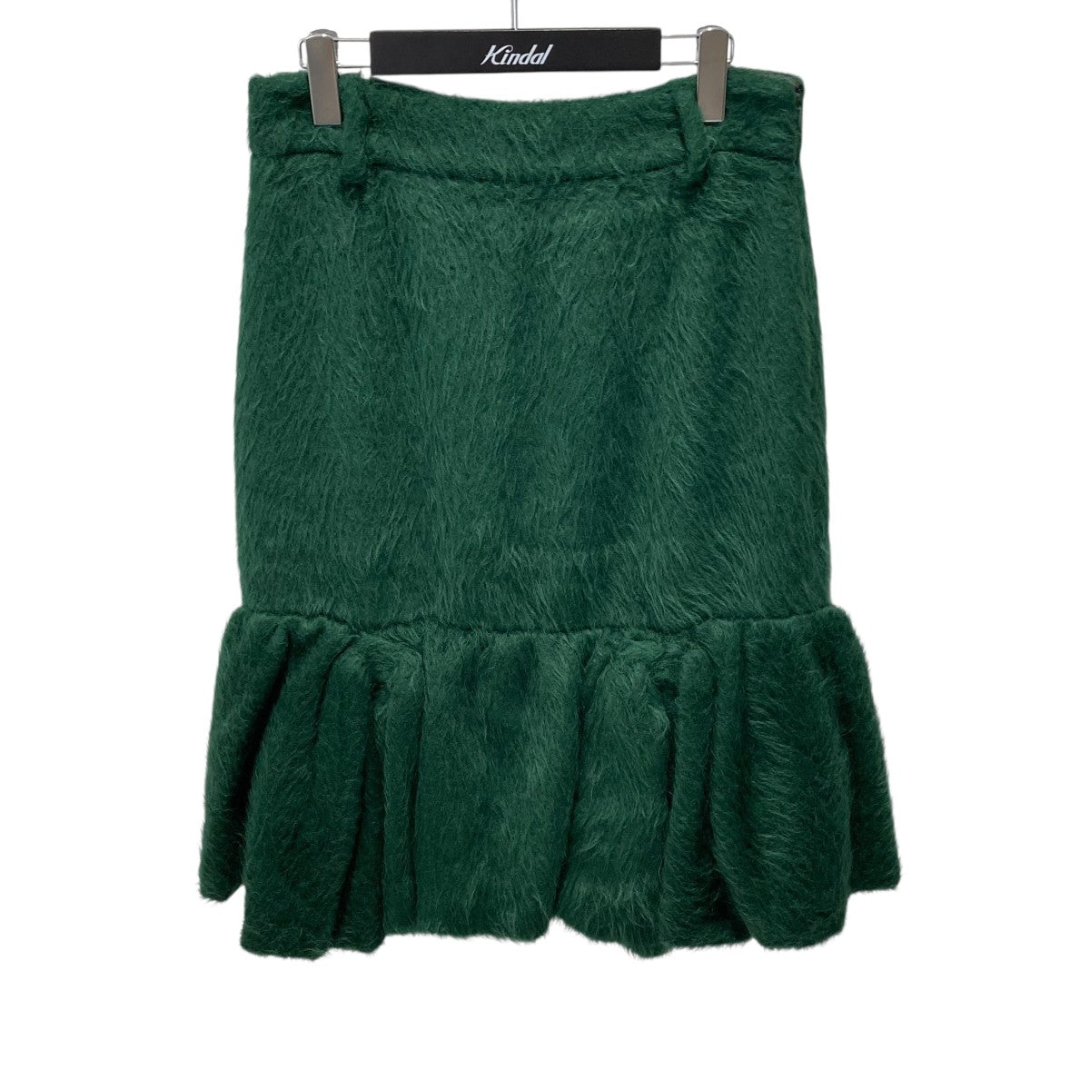 PRADA ニットスカートエメラルドグリーン