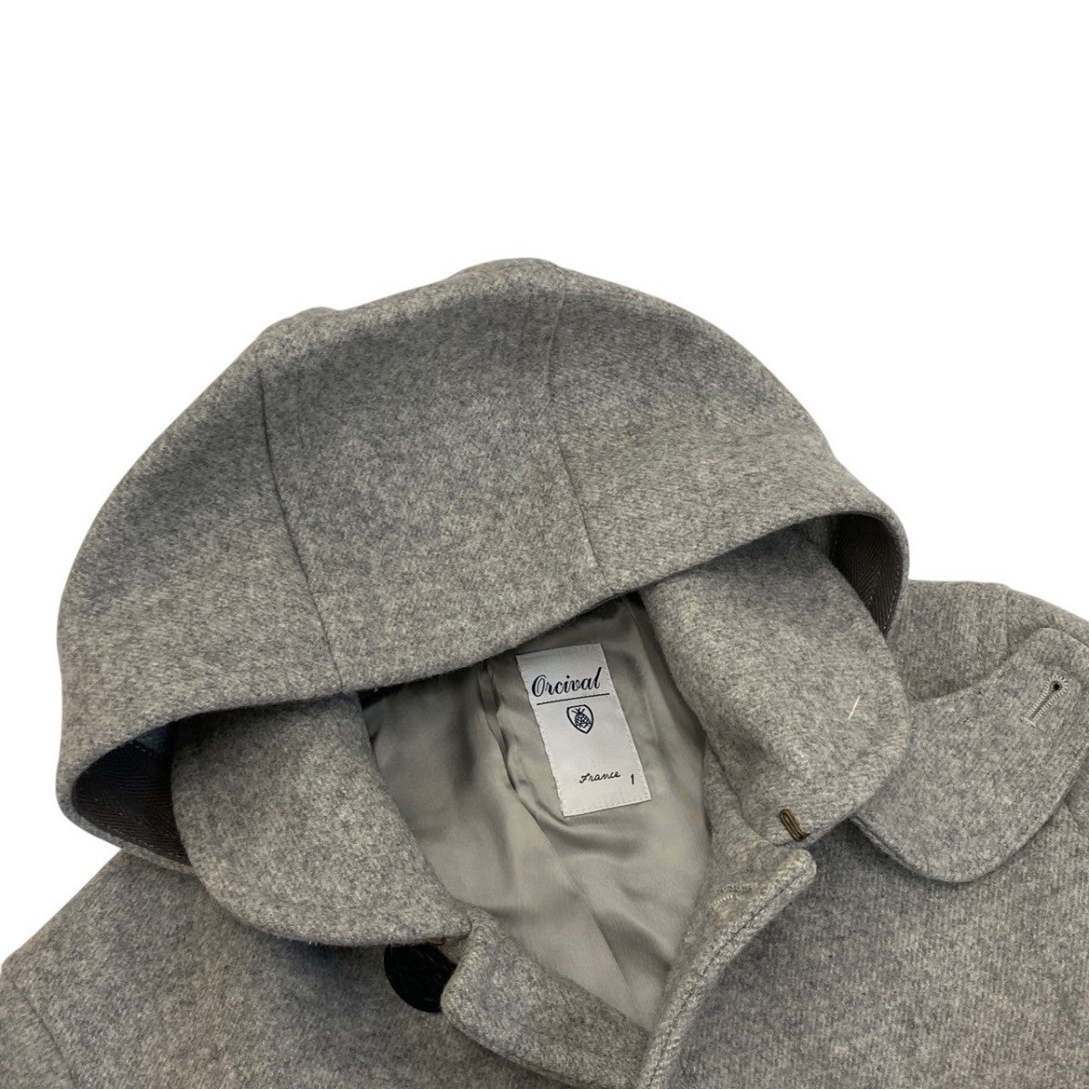 ORCIVAL(オーチバル) Pコート18A-KWK-006 18A-KWK-006 グレー サイズ 1