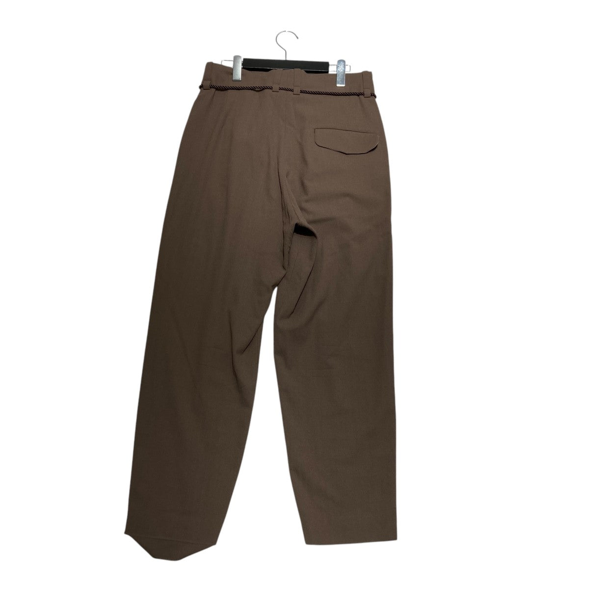 ETHOSENS(エトセンス) GEORGETTE DRAWCODE SLACKSスラックス