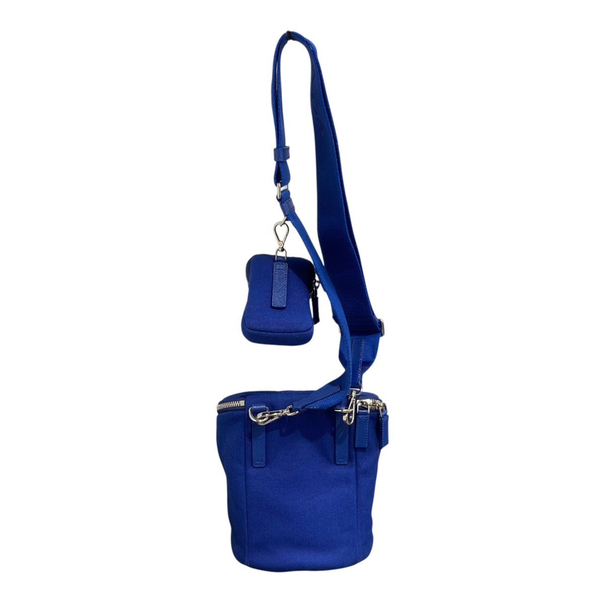 PRADA CANAPA トライアングルロゴショルダーバッグ 古着・中古-2枚目のアイテム画像