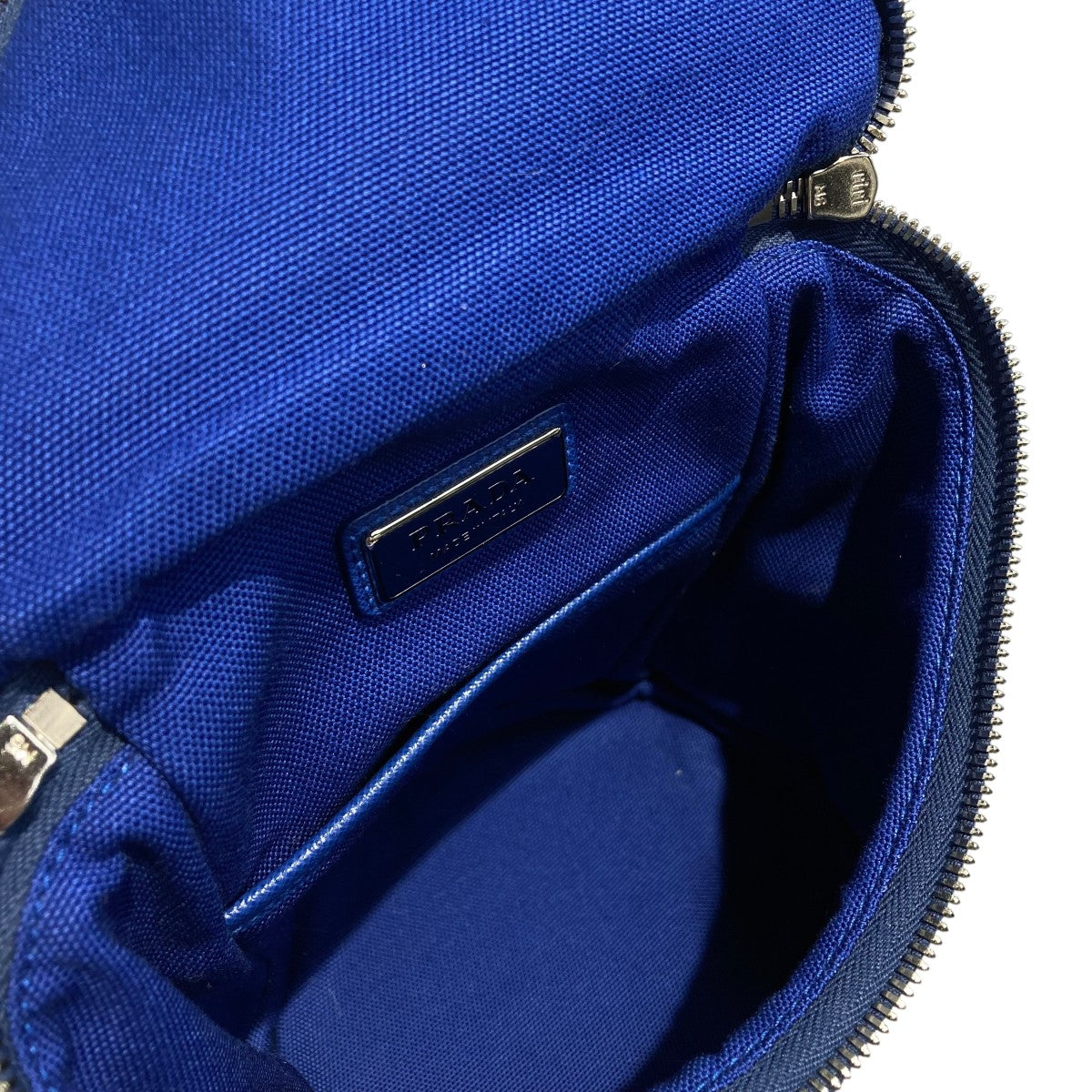 PRADA CANAPA トライアングルロゴショルダーバッグ 古着・中古-5枚目のアイテム画像