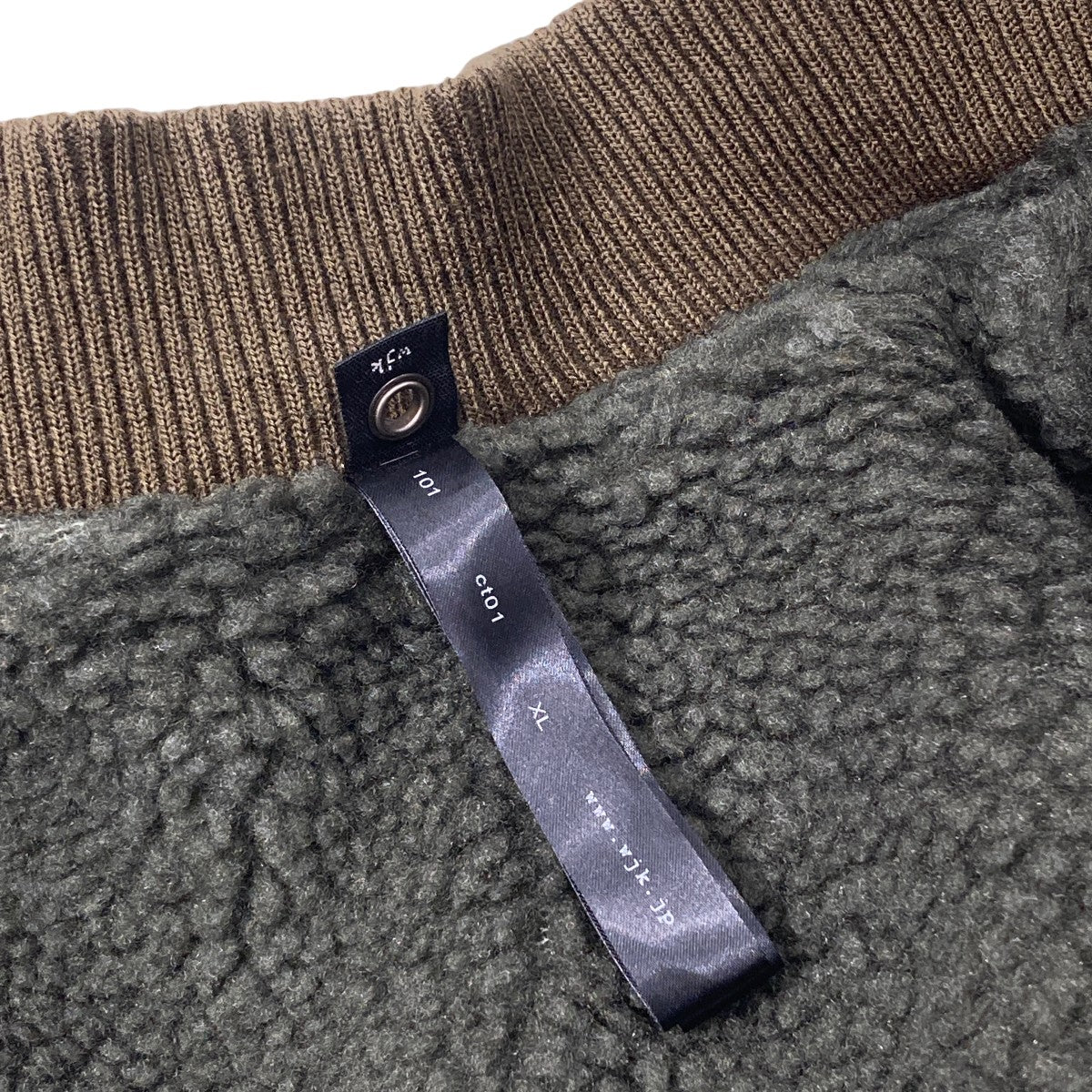 wjk(ダブルジェイケイ) ライナー付M65ジャケット オリーブ