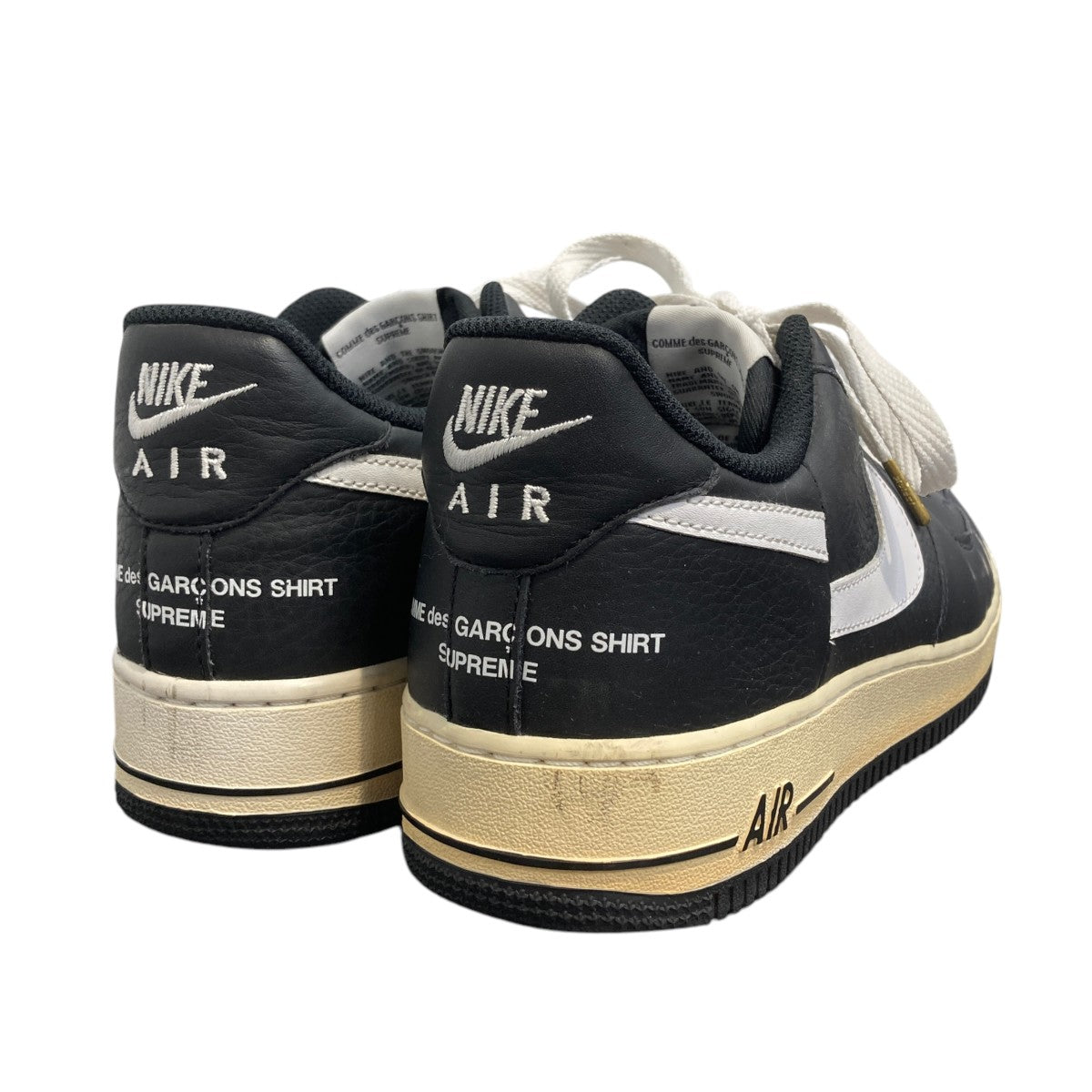 靴 NIKE AIR FORCE 1 SUPREME CDG AR7623-001 Nike Air Force 1 Low Supreme × Comme Des Garcons 