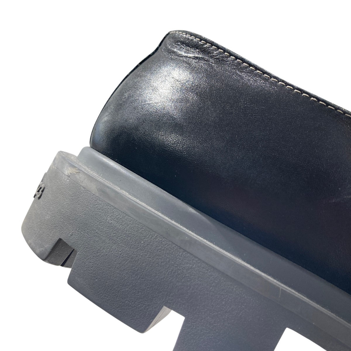 メゾンマルジェラ　ブラックレザーシューズ 41 Maison Margiela（旧Maison Martin Margiela） - 41 メゾン