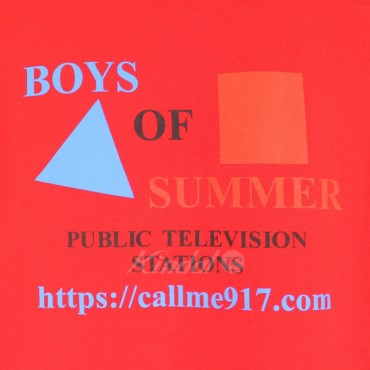 BOYS OF THE SUMMER 古着・中古 CPB TEE ロゴプリントTシャツ