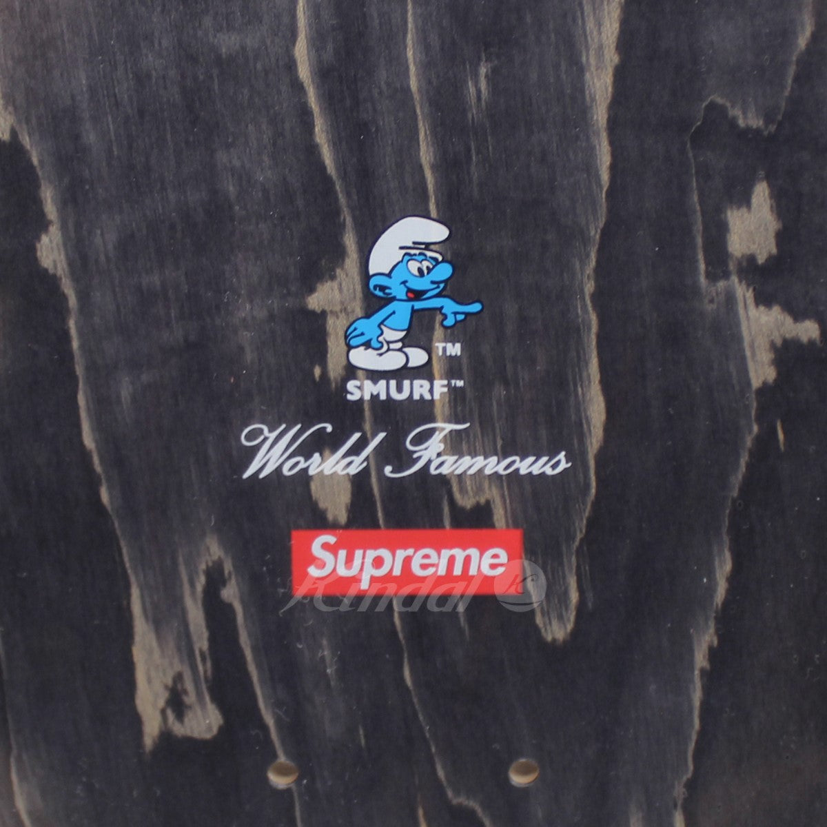 SUPREME 古着・中古 20AW Smurfs Skateboard スマーフ ロゴ スケートボードデッキ スケボー