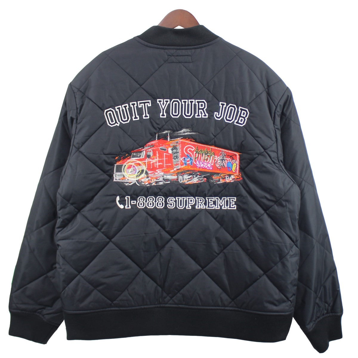 SUPREME(シュプリーム) 21AW Quit Your Job Quilted Work Jacket ...