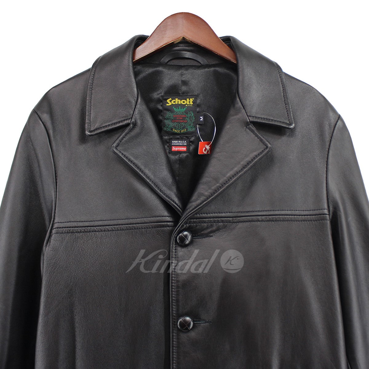 稀少 19AW Leather Overcoat レザー オーバーコート