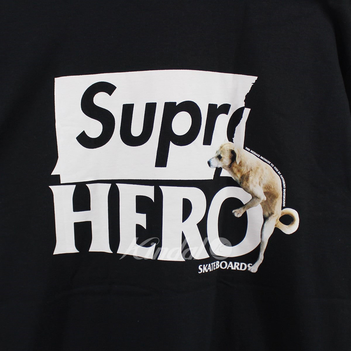 即完売したTシャツですアンタイヒーローantiheroSupremeシュプリームドッグ犬Tシャツロゴ