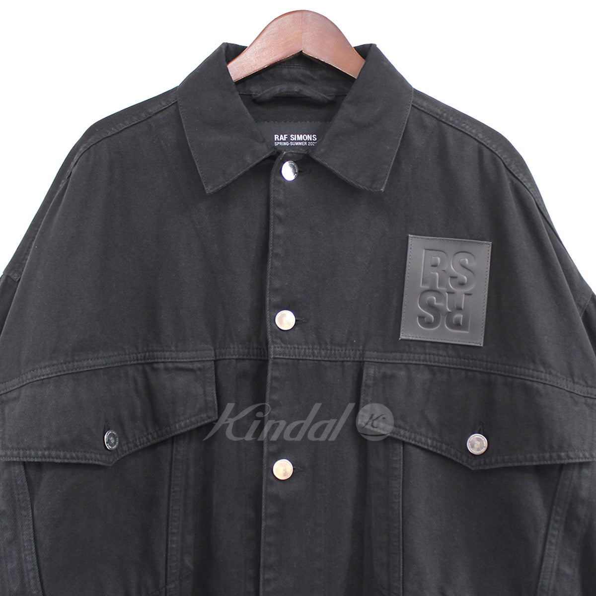 34,800円22SS RAF SIMONS oversized denim jacket S