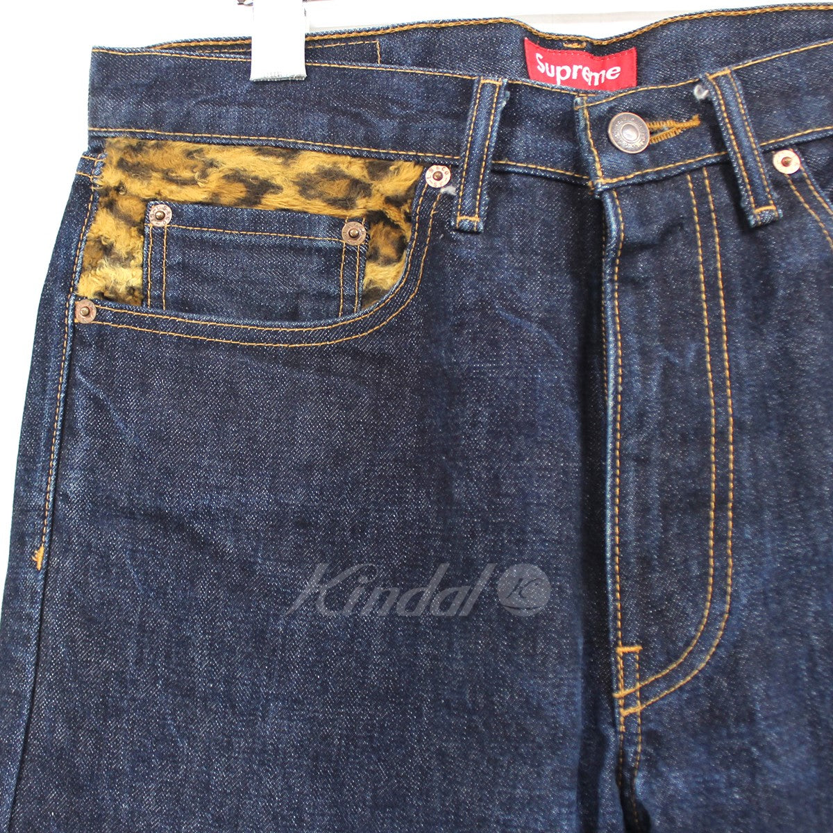Supreme LEVI'S 12AW 505 Jeans LeopardUSA製