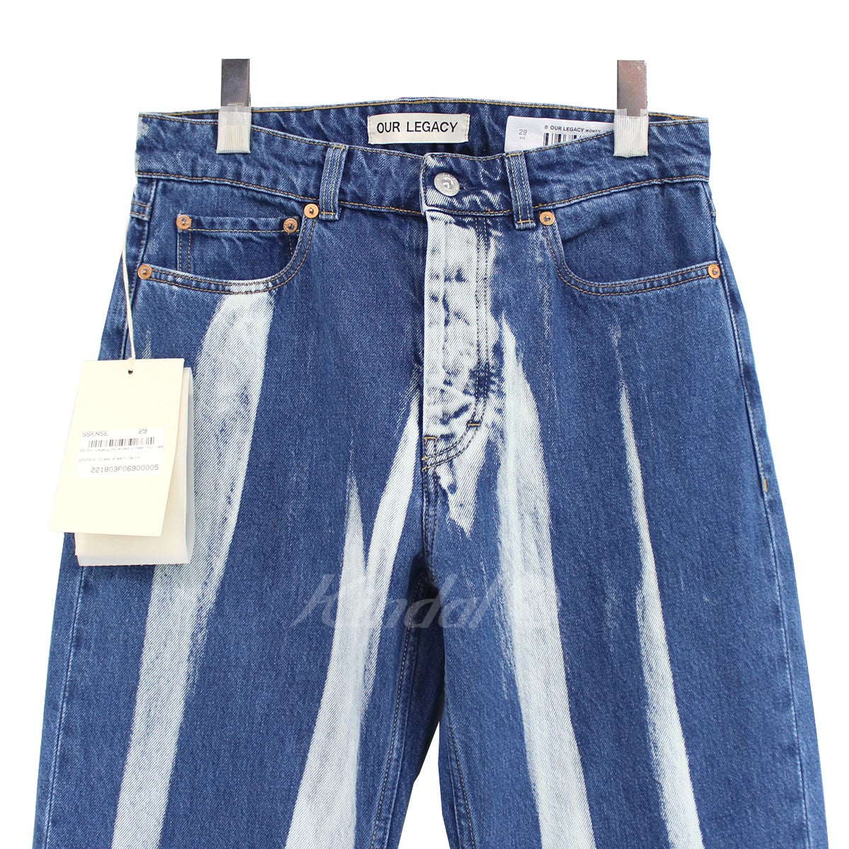 OUR LEGACY(アワーレガシー) Extended Linear Cut Glass Bleach Denim ...