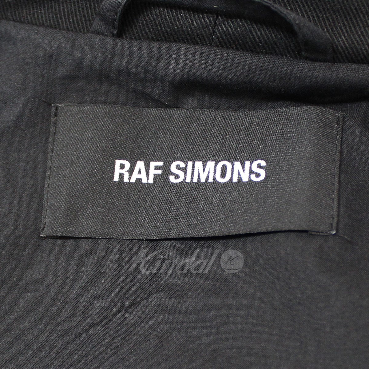 RAF SIMONS(ラフシモンズ) 16SS Isoted Heroes Mods Coat バック ...