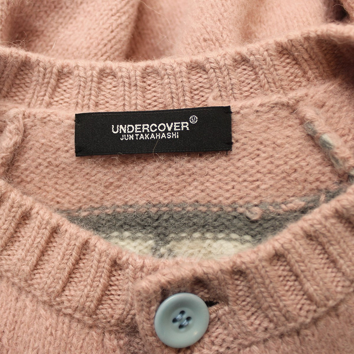 UNDERCOVER × EVANGELION 21AW EVANGELION CARDIGAN Pink Base ニット カーディガン  UC2A4909-2 ピンク サイズ 2｜【公式】カインドオルオンライン ブランド古着・中古通販【kindal】