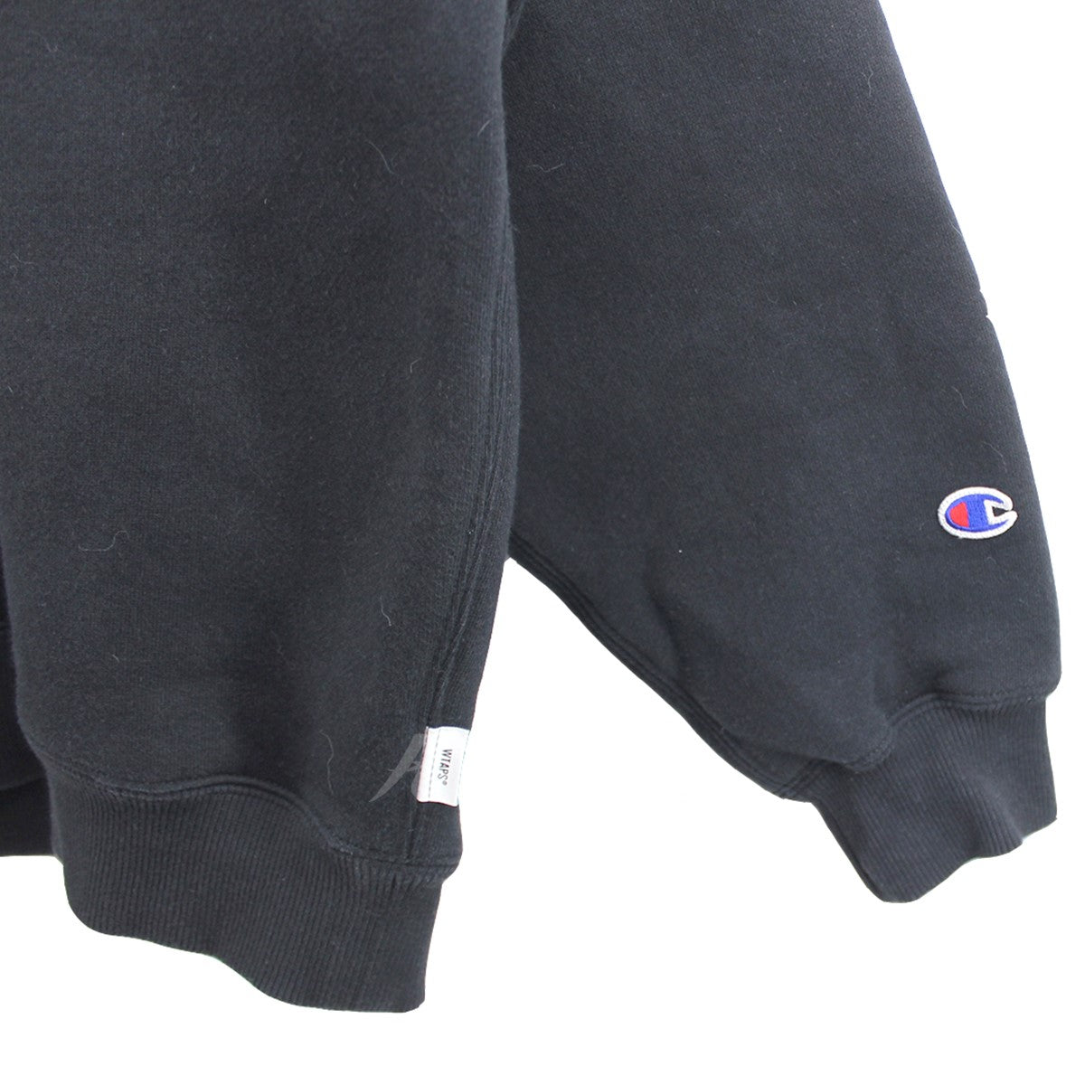 WTAPS × Champion 22SS Academy Crew Neck ロゴ アカデミー クルーネック スウェット C8-X016 ブラック  サイズ 15｜【公式】カインドオルオンライン ブランド古着・中古通販【kindal】