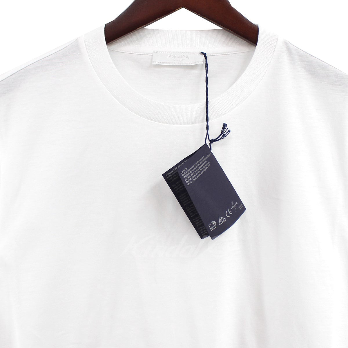 限定SALE得価プラダ　PRADA 2021/SS新作　Tシャツ コットンジャージー Sサイズ Tシャツ(半袖/袖なし)