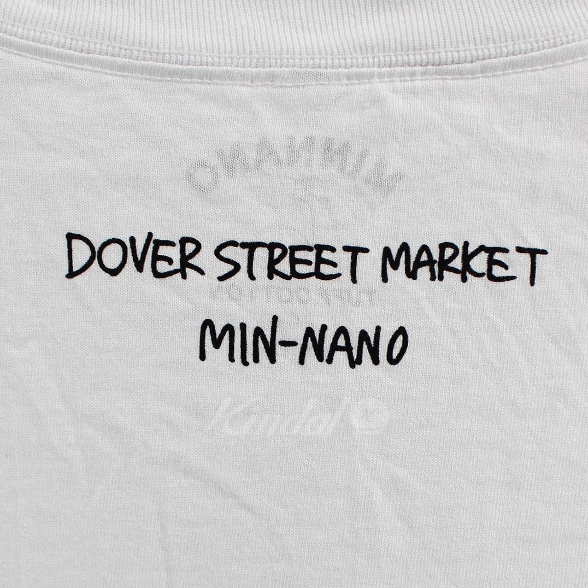 MIN-NANO(ミンナノ) 22SS DOVER STREET MARKET GINZA 限定 ロゴ T ...