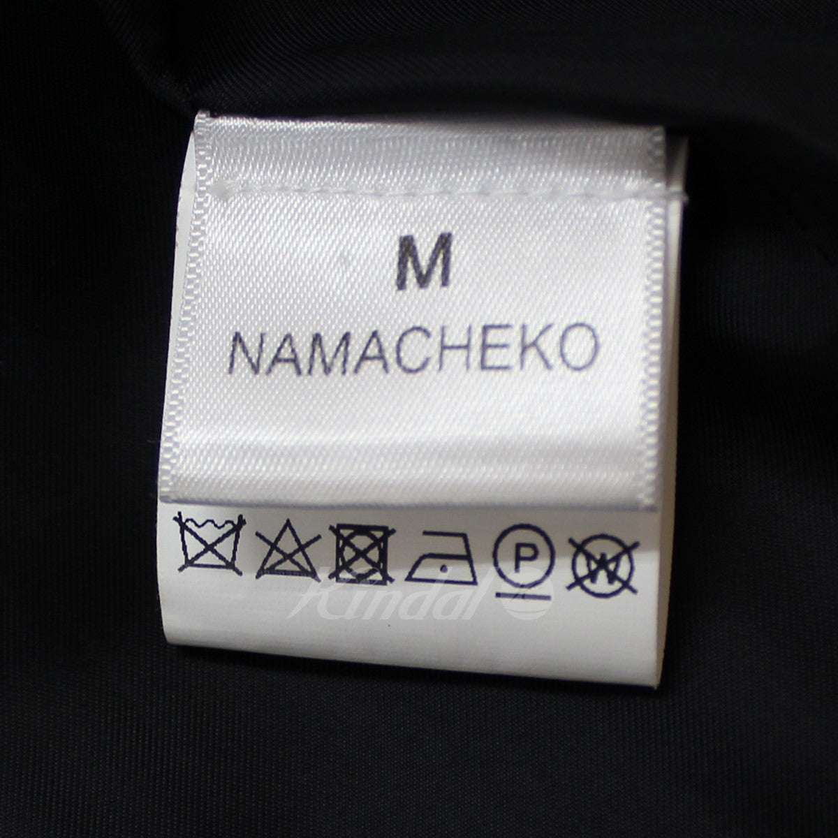 NAMACHEKO(ナマチェコ) 19SS ALESHTAR BLAZER ショートスリーブ 半袖ジャケット