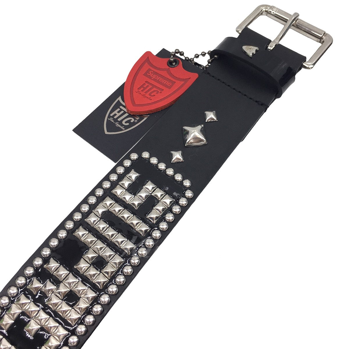 SUPREME × HTC 23SS Hollywood Trading Company Studded Belt ロゴ ...