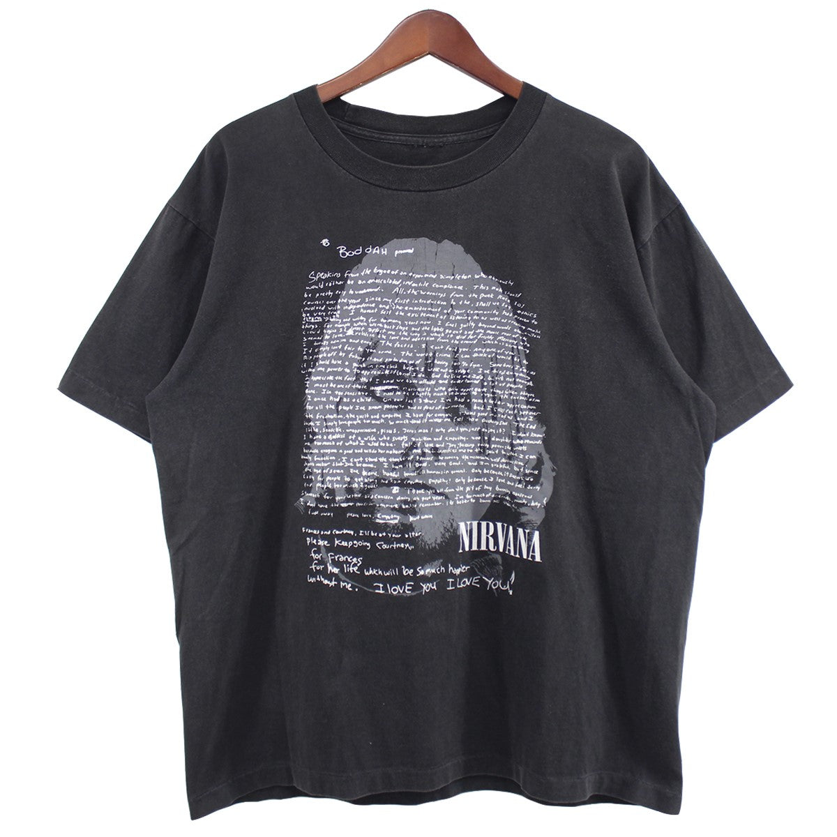 カートコバーン美品ヴィンテージNirvana Kurt cobain Vintage Tシャツ