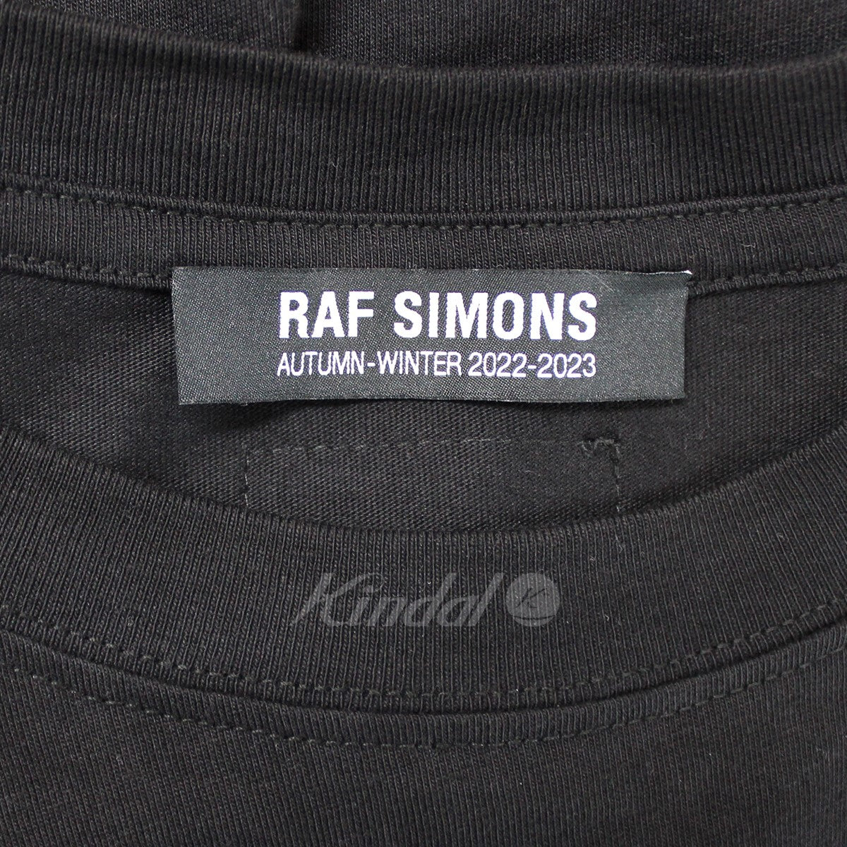 RAF SIMONS(ラフシモンズ) 22AW Oversized T-Shirt Cut Out Grand Fete ...
